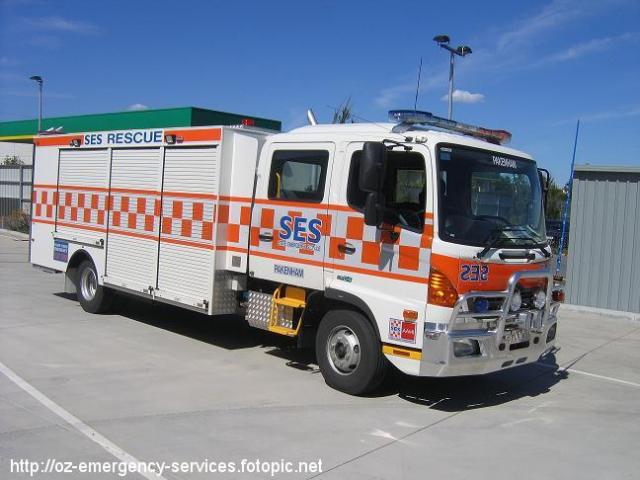 Victorian SES Vehicle