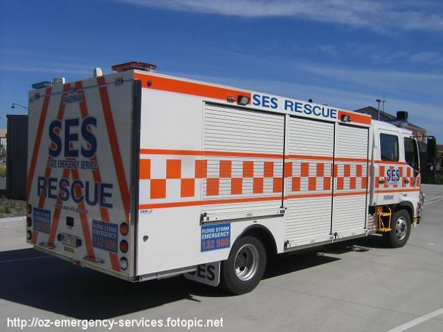 Victorian SES Vehicle