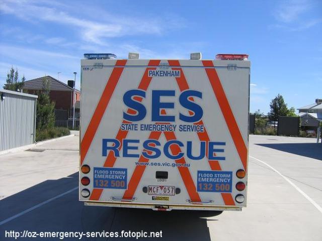 Victorian SES Vehicle