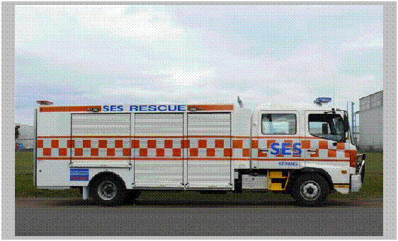 Victorian SES Vehicle